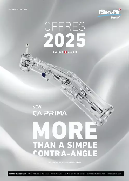 Bien Air : Offre 2025 ADF