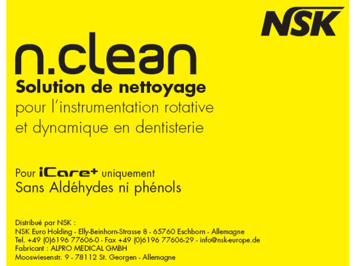 Etiquette n.clean NSK pour Icare+