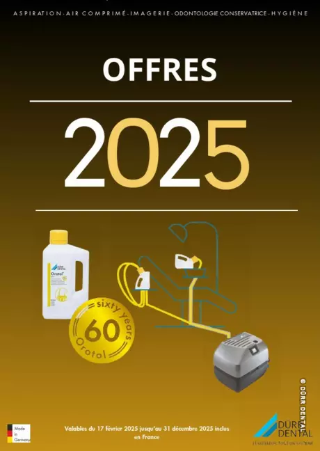 Offres Dürr Dental 2025